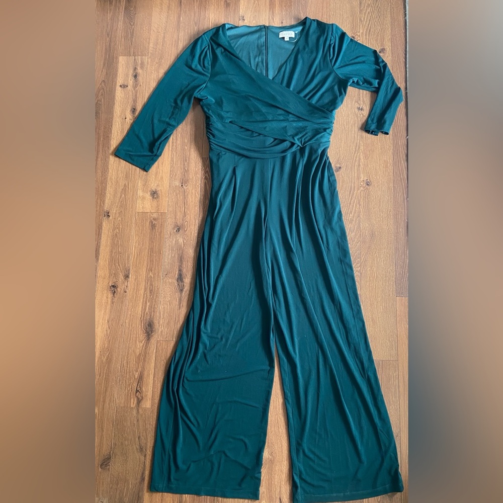 LAURA green emerald jumpsuit